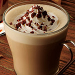 Maple & Crunch Latte - with honey syrup -