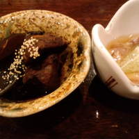 土佐料理 祢保希 赤坂店 - 酒盗＆鰹煮