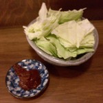 どど彦 - みそキャベツ（350円）