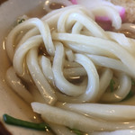飛猿閣 - かやくうどんの麺肌