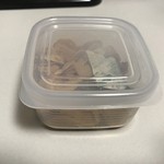 肉料理 荒川 - お土産のガーリックチップ