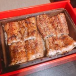 上村うなぎ屋 - これは同行者が頼んだセイロ蒸し(^^)