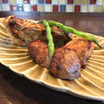 Bisteria Meli-Melo - 松茸のオーブン焼に岩牡蠣のフリット