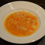 オステリア　クチーナ　カズ - 料理写真:まかないランチ　スープ