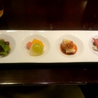 過門香 赤坂溜池山王店 - 季節の冷菜盛合せ