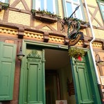 Brauhaus Lüdde - エントランスもドイツ田舎