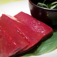 赤坂 金舌 - 日本一のレバー 溶岩焼き