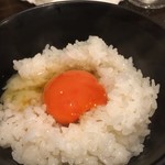 Happaya - サムギョプサル食べ放題コース：こだわりの卵かけご飯