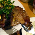 BELLOWS BURGER - ジャックダニエル・ペッパーステーキ（200g）ライス付き1680円