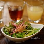 お肉屋 けいすけ 三男坊 - ランチサラダ