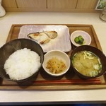 ゆかり食堂 - 銀だら粕漬け定食