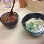 天六うどん - 朝カレーセットうどん
