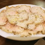 アッツケ ピッツァ - 2016.10月　鶏の生ハム風