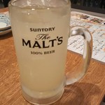 海鮮居酒屋 め組商店 - グレープフルーツサワー　税抜400円(2016.12.07)