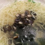 しじみラーメンのしじみ<拡大>(2016.12.07)
