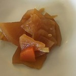 カレーハウス若菜 - 福神漬け　※無料(2016.12.07)