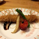 てん - なんの揚げ物だったか・・・（苦笑）