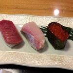 てん - お寿司３貫と