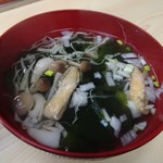 的寿し - 吸い物