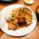 お食事の店 すず - しょうが焼き定食