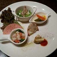 オステリア ミオ・バール - パスタランチ（１０００円）の前菜