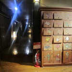 ごん助 - 下足箱と広間への廊下