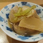 郷土料理 奥津軽 - カブと厚揚げの煮込み