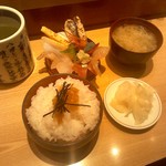 いきいき亭 - 【本日の近江町のミニまかない丼】（800円税込）