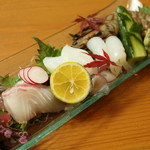 Assorted sashimi 3 types