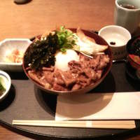 三田ばさら 本店 - ランチ　牛しぐれ丼