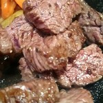 ステーキ＆ハンバーグ ひげ 札幌南5条本店 - アウトサイドステーキアップ