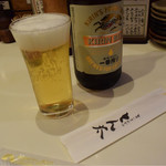 とん太 - 瓶ビール７７０円×２