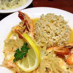 Eggs 'n Things - ガーリックシュリンプディッシュ