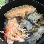 魚河岸 丸天 - ミニ天丼