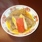 人形町今半 - 京人参など野菜と共に