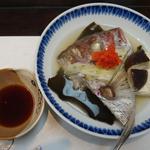 割烹 銀長 - 鯛骨蒸し