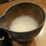 祇園もりわき - そば湯