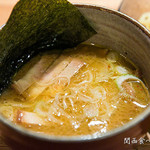 つけ麺屋 やすべえ - つけスープ