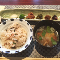 耽美 下村 - ⚫︎茄子の炊き込みご飯