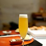 くろぎ - ランチ生ビールグラス400円