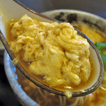 蕎茶亭まるやま - ふわんふわんな玉子とじ