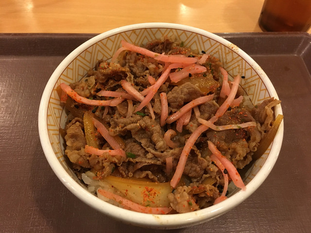 すき家 4号福島松浪店 - 曽根田（牛丼）の写真