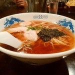 washokudokorotamaya - 【2016.12.9(金)】醤油ラーメン(並盛)760円