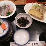 魚河岸 大作  - 定食全貌♪