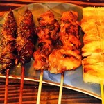 杉さく - 串焼きも安い！