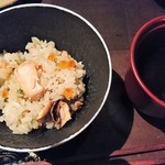 玉峰館 - 鮭いくらご飯