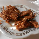 四川飯店 - 豚のレバー唐揚