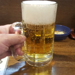 立ち呑み きくのこ - 生ビール４１０円税込