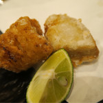 あなごと日本酒 なかむら - えび芋とあなごのから揚げ