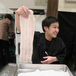 伝助あなご　でかい！！
          ※掲載了承済み